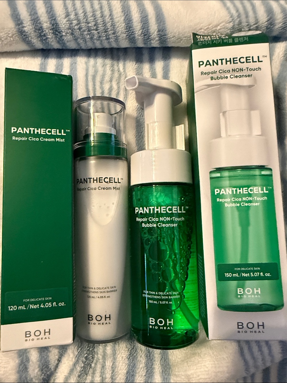 Repair Cica NON-Touch Bubble Cleanser — Green